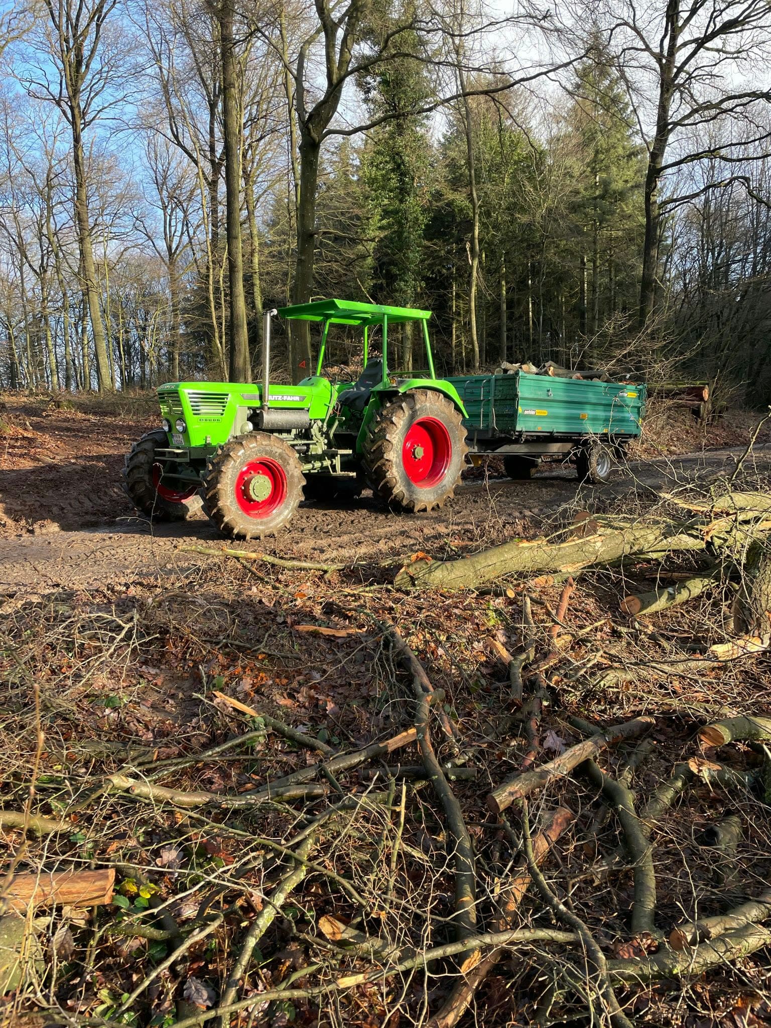 Deutz 8006 — Allradumbau & Restauration 8