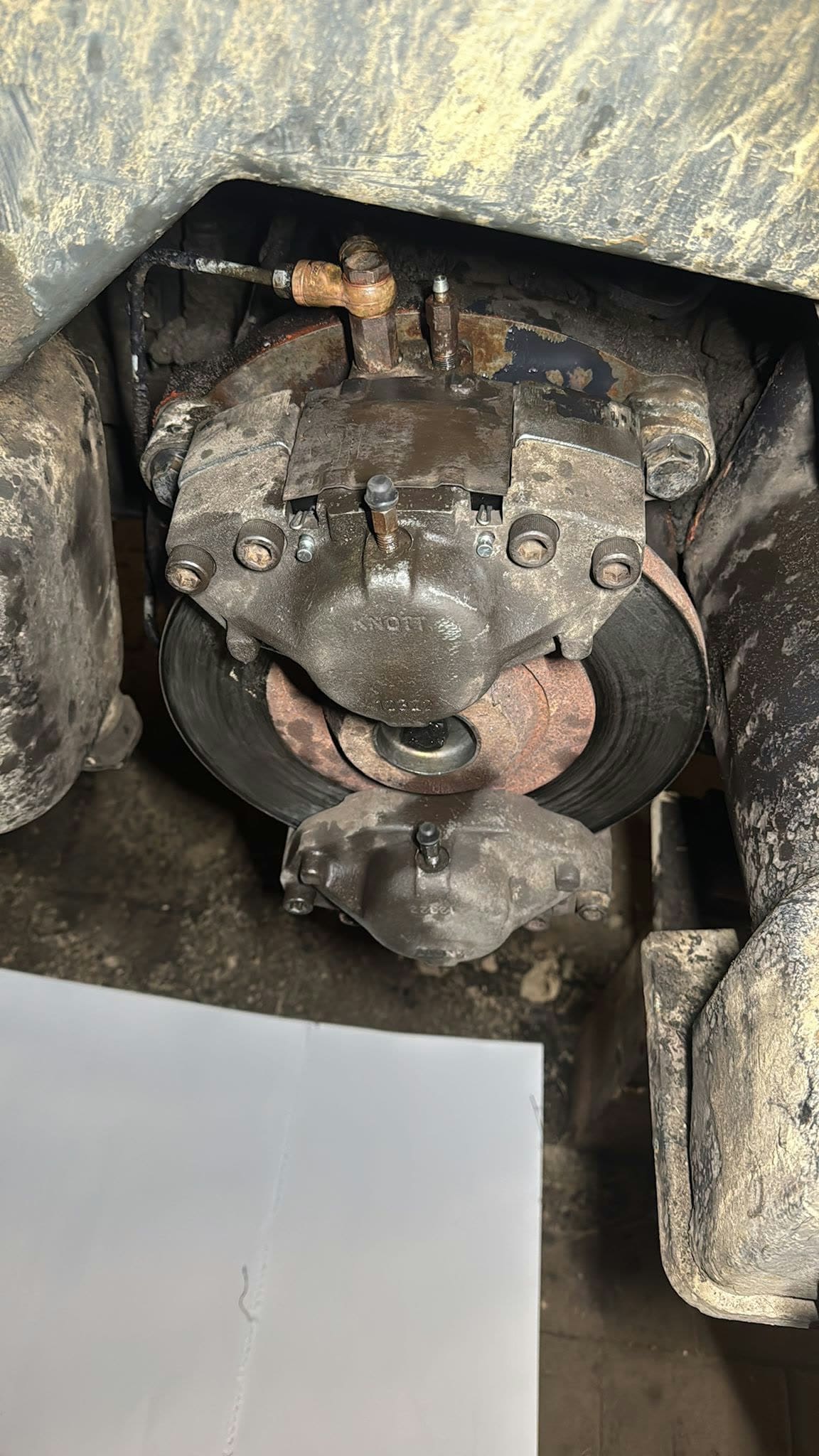 Deutz Agrostar — Bremse Reparatur 3