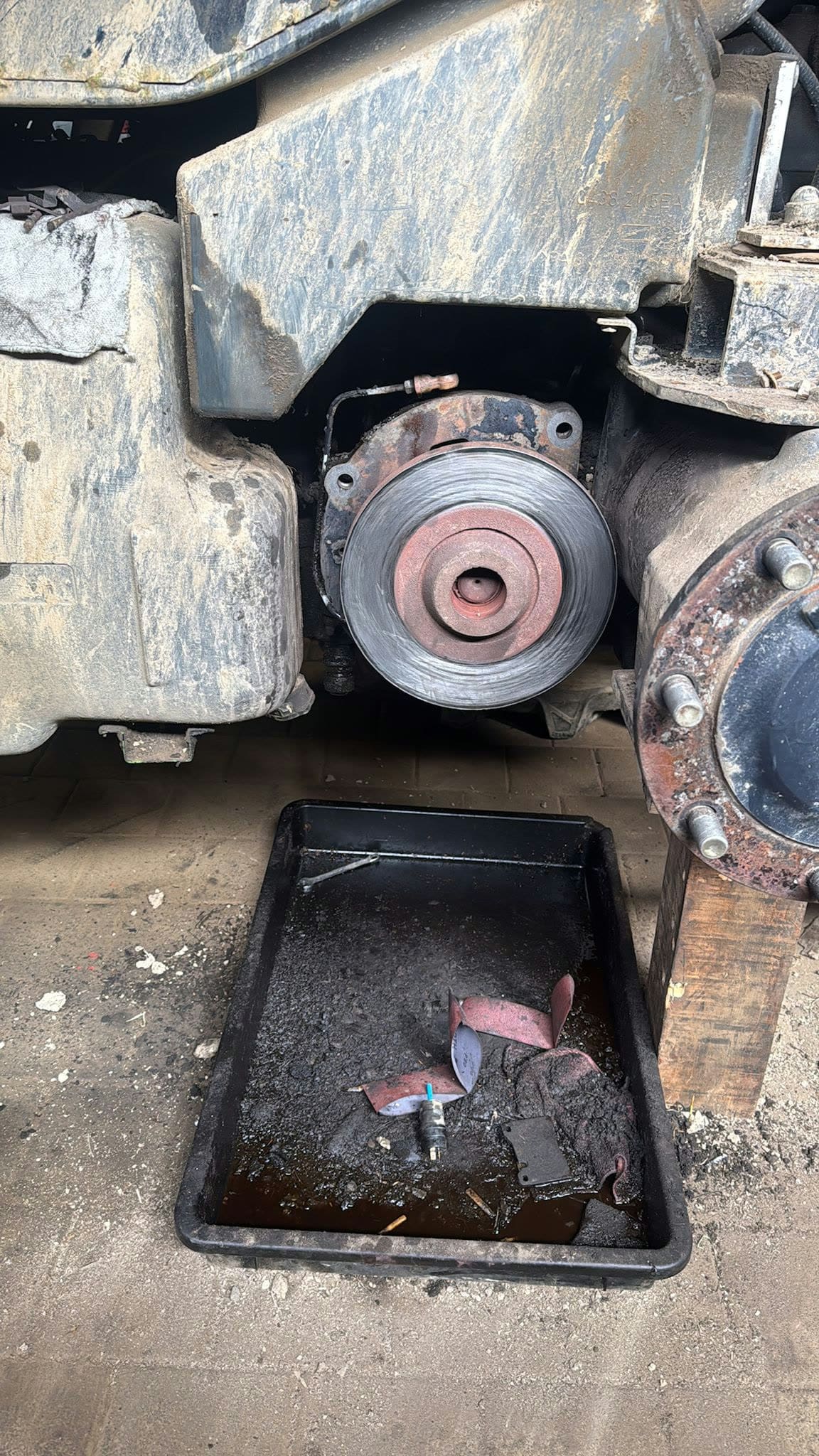 Deutz Agrostar — Bremse Reparatur 4