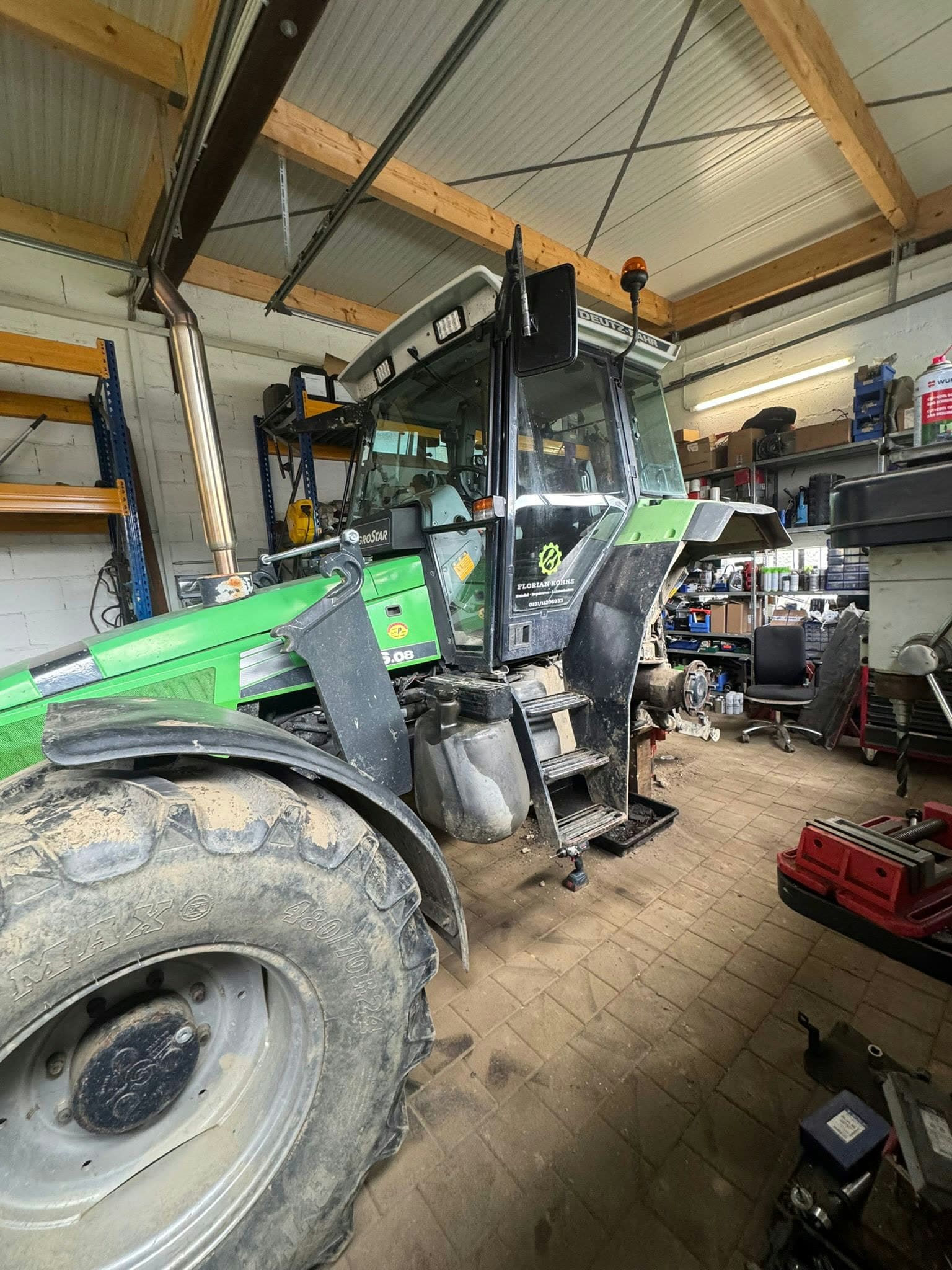 Deutz Agrostar — Bremse Reparatur 5