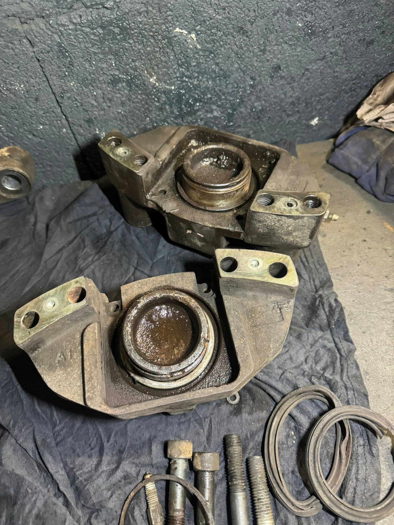 Deutz Agrostar — Bremse Reparatur 7