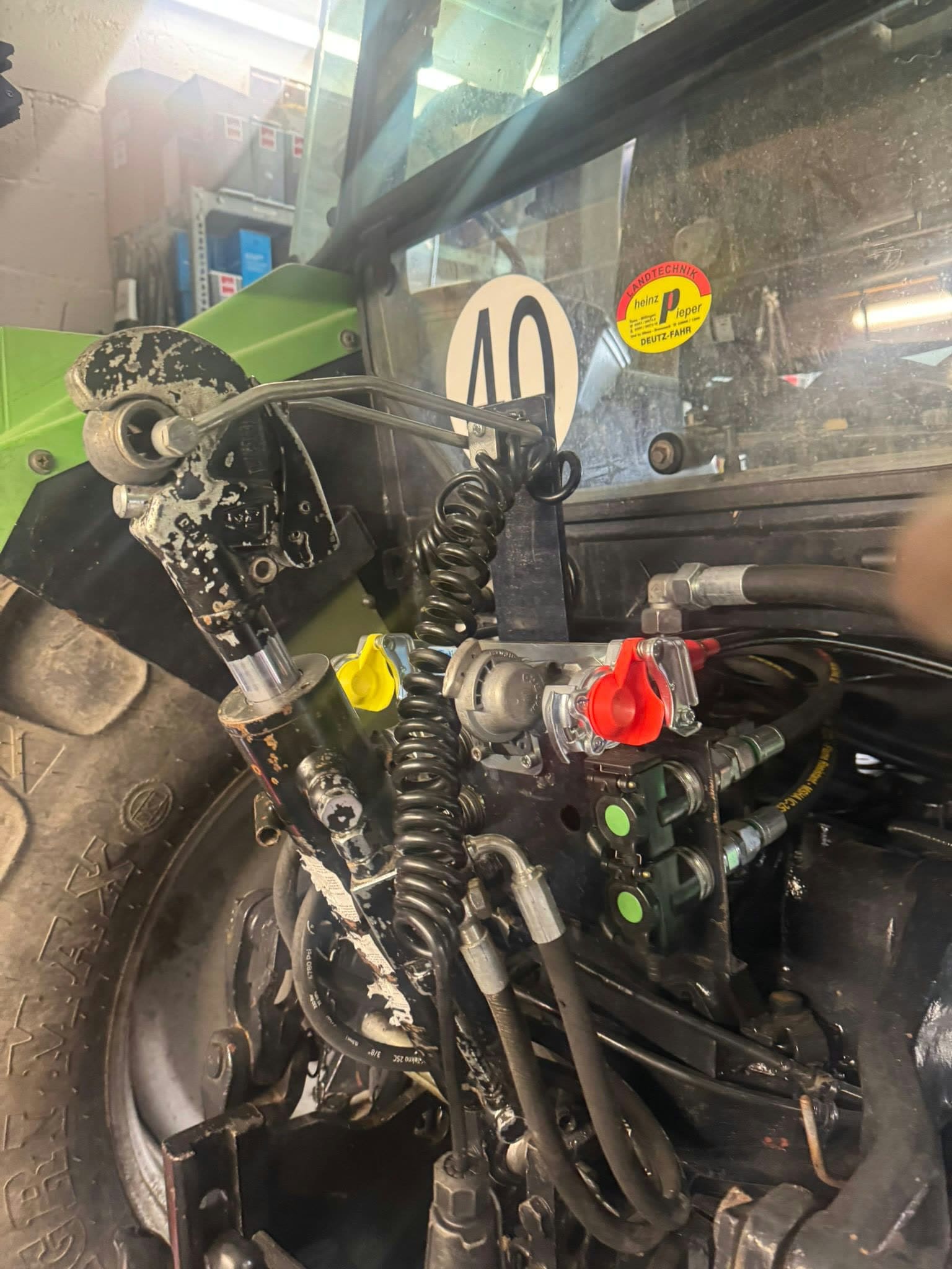 Deutz Agrostar — Druckluftanlage nachgerüstet 8